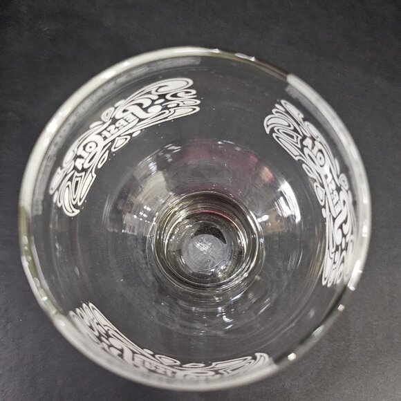 Set Of 4 Pepsi Cola Drinking Glasses Vintage Retro Soda Fountain 6" Tall - Picture 6 of 12